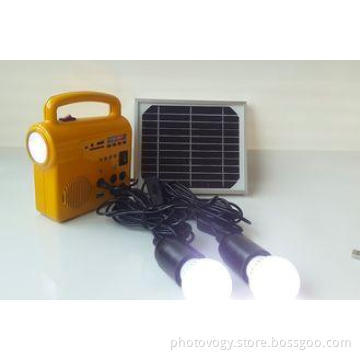 Small Solar Powered Lantern Lights Rechargeable Easy Carry